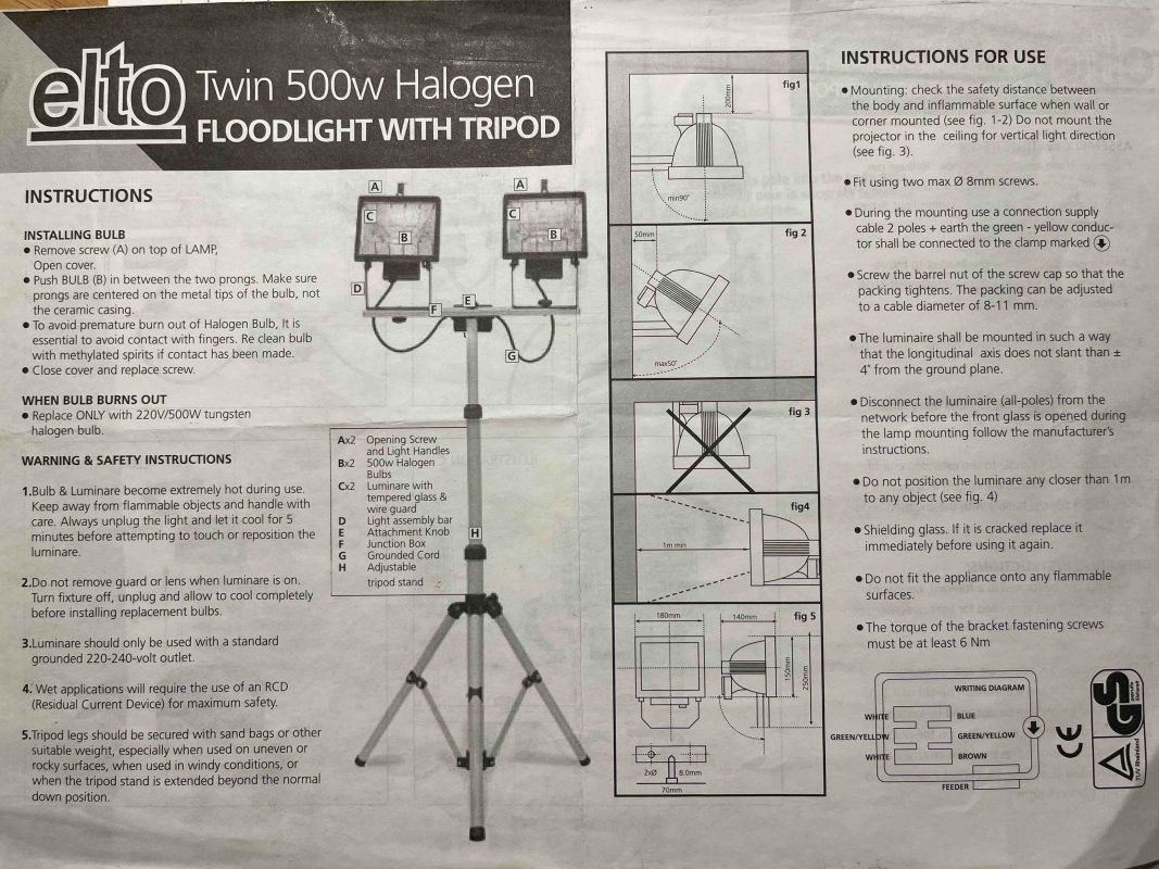 Halogen Lights Party Hire Auckland