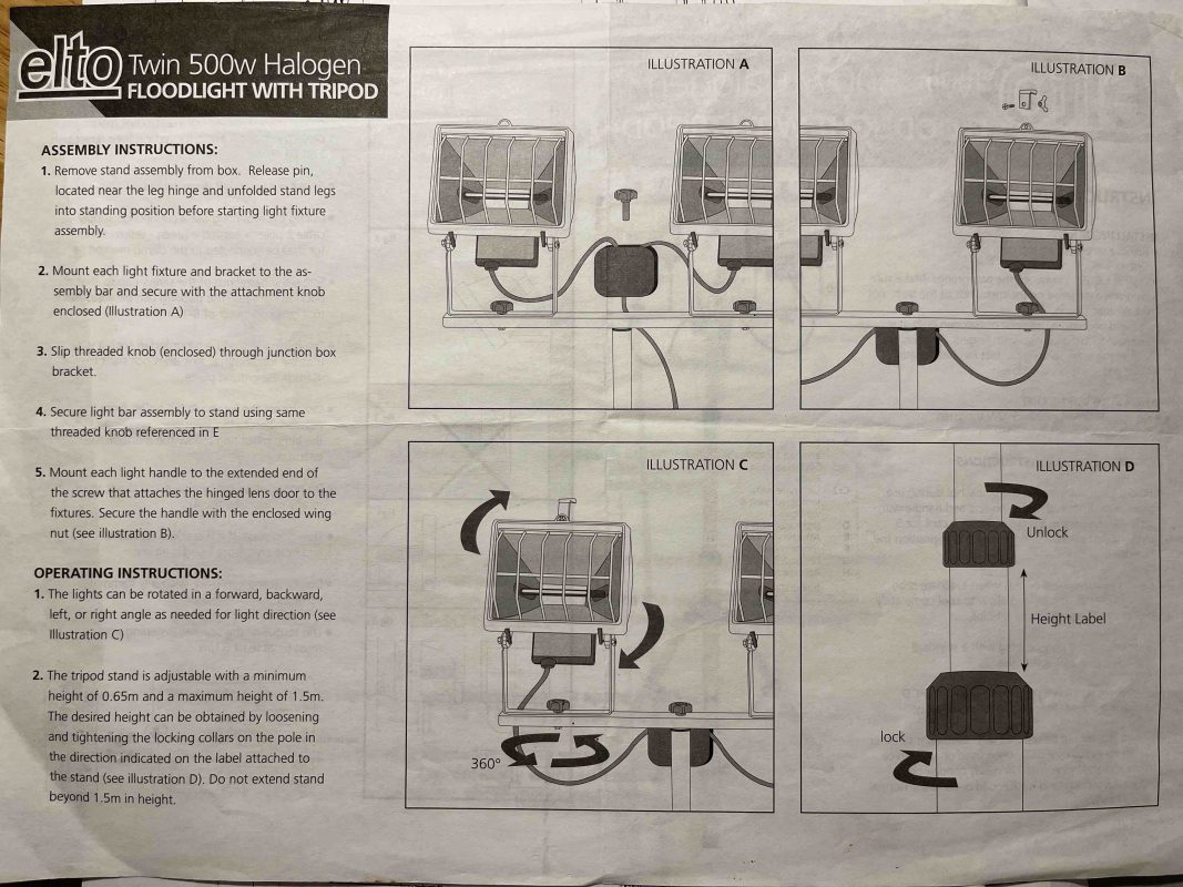 Halogen Lights Party Hire Auckland